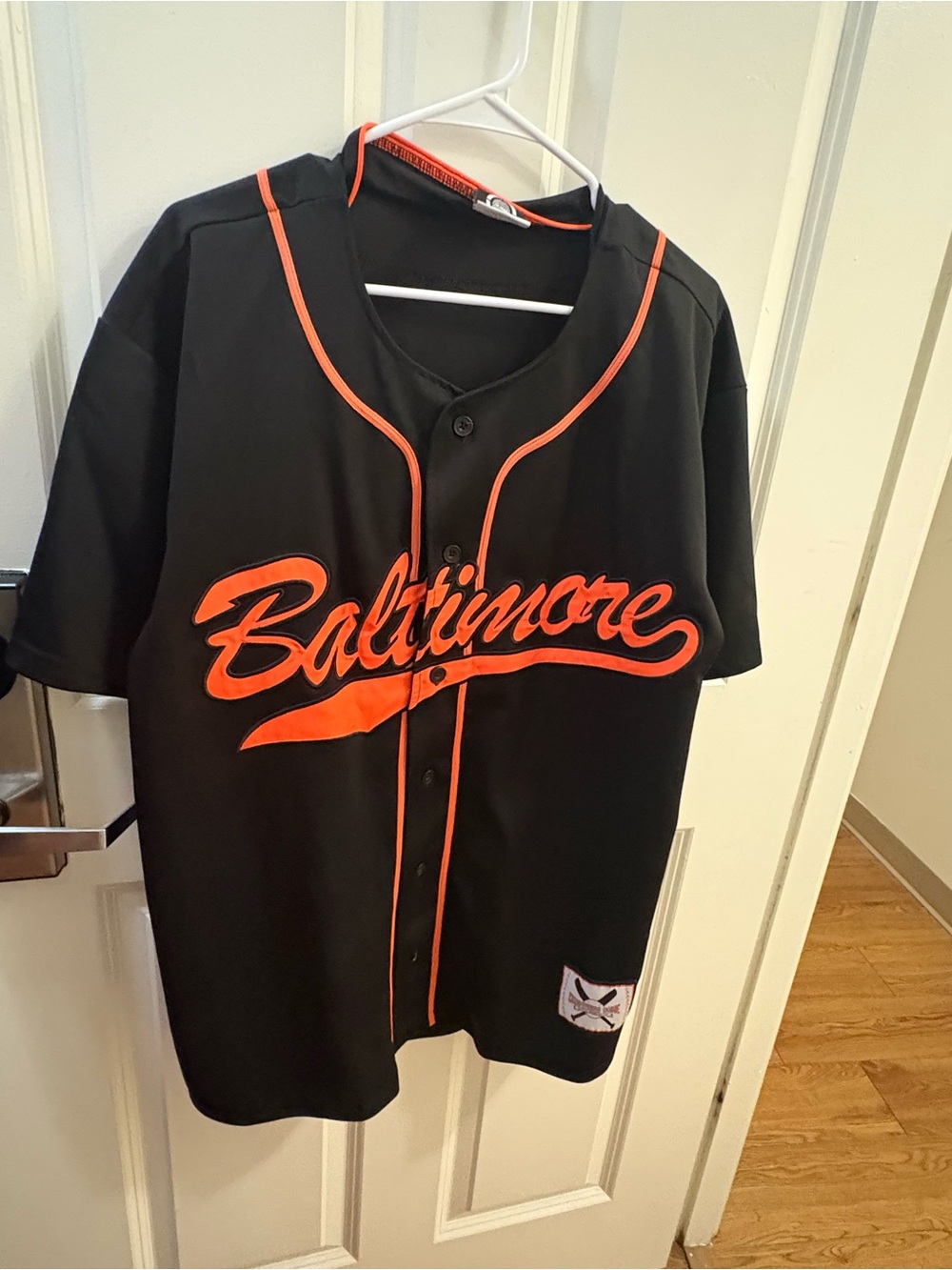 Baltimore Black & Orange Baseball Jersey (Styled at the end)